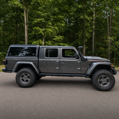 OPENROAD Sliding Glass Side Truck Cap for Jeep Gladiator 2019-2026