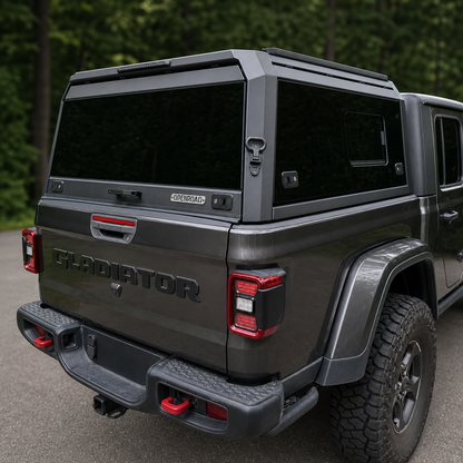 OPENROAD Sliding Glass Side Truck Cap for Jeep Gladiator 2019-2026