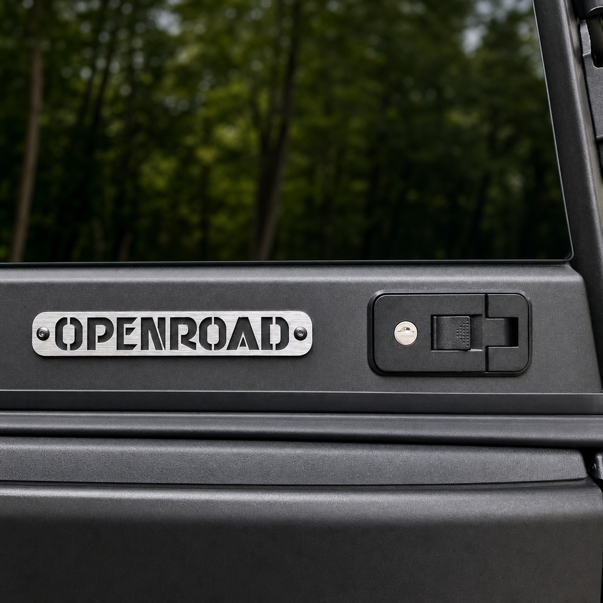OPENROAD Sliding Glass Side Truck Cap for Jeep Gladiator 2019-2026