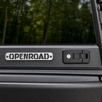 OPENROAD Sliding Glass Side Truck Cap for Jeep Gladiator 2019-2026