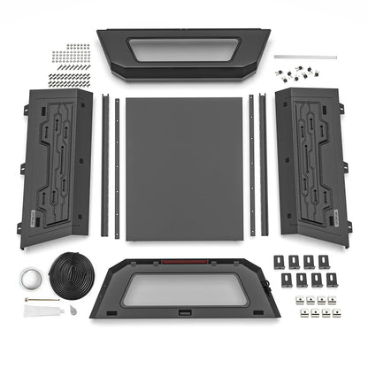 OPENROAD Aluminum Truck Cap with Three-Color Light