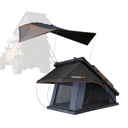 OPENROAD Aluminum Hard Shell Roof Top Tent-PeakRoof LT V2 Series