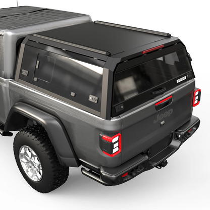 OPENROAD Sliding Glass Side Truck Cap for Jeep Gladiator 2019-2026