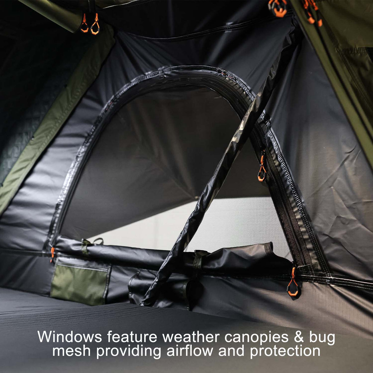 23ZERO Armadillo Horizon 3 hard shell roof top tent - image 18