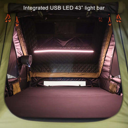 23ZERO Armadillo Horizon 3 hard shell roof top tent - image 19