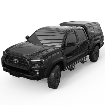 OPENROAD Sliding Glass Side Truck Cap for Toyota Tacoma (2016-2023) – 5ft Bed