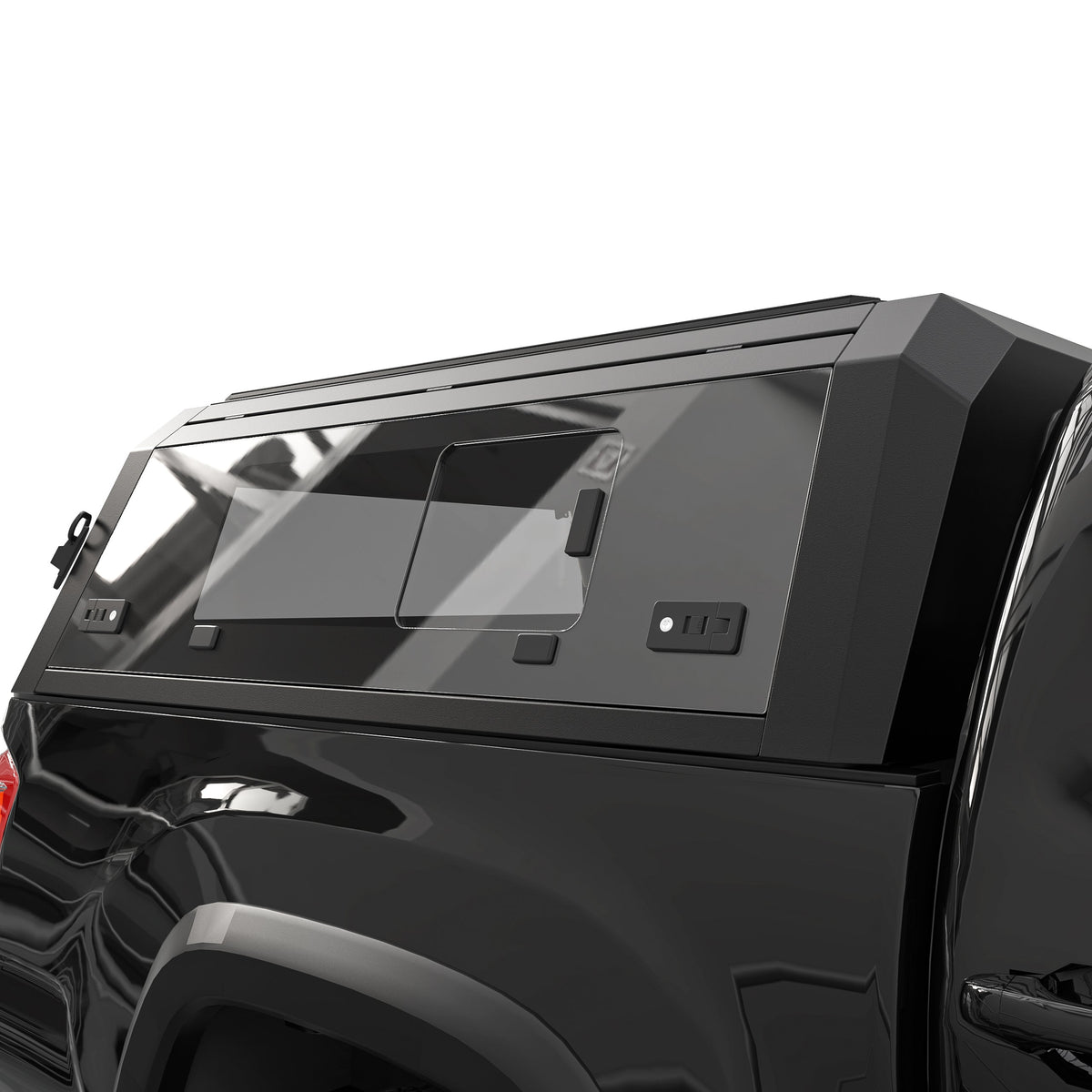 OPENROAD Sliding Glass Side Truck Cap for Toyota Tacoma (2016-2023) – 5ft Bed