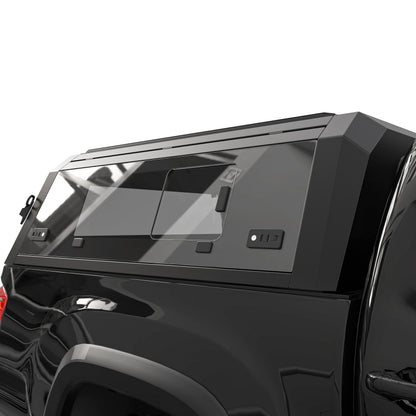 OPENROAD Sliding Glass Side Truck Cap for Toyota Tacoma (2016-2023) – 5ft Bed