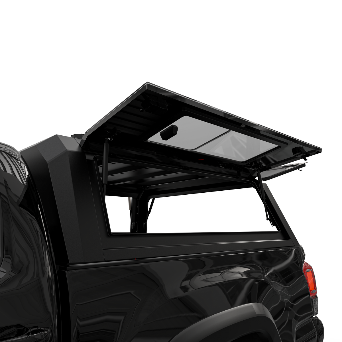 OPENROAD Sliding Glass Side Truck Cap for Toyota Tacoma (2016-2023) – 5ft Bed