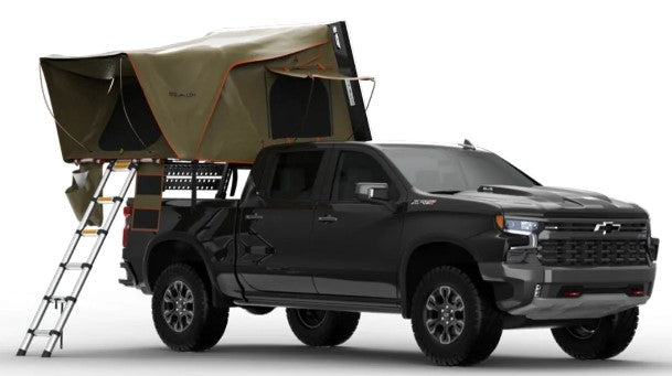Tuff Stuff Stealth Aluminum Side Open - 3 Person - Roof Top Tent