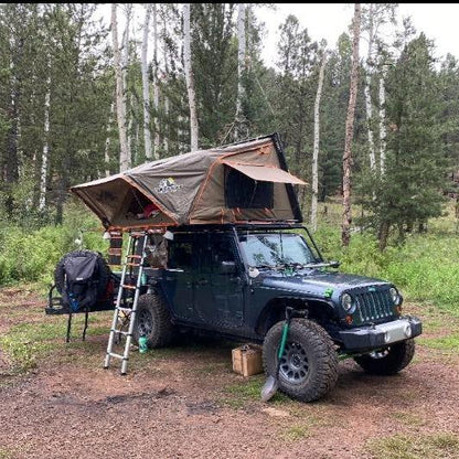 Tuff Stuff Stealth Aluminum Side Open - 3 Person - Roof Top Tent