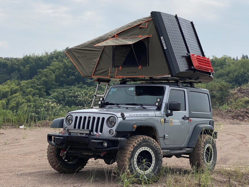 Tuff Stuff Stealth Aluminum Side Open - 3 Person - Roof Top Tent