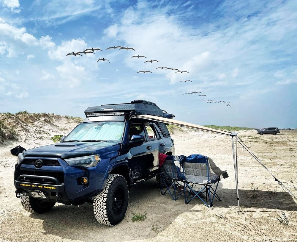 Tuff Stuff Stealth Aluminum Side Open - 3 Person - Roof Top Tent