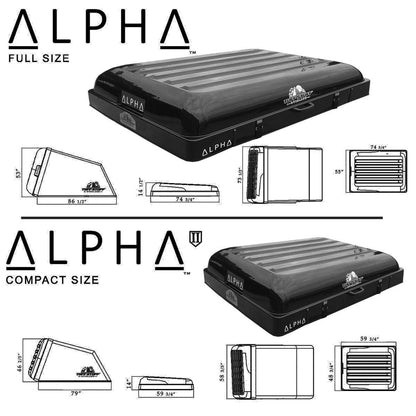 Tuff Stuff Alpha 4 Person Hard Shell Roof Top Tent