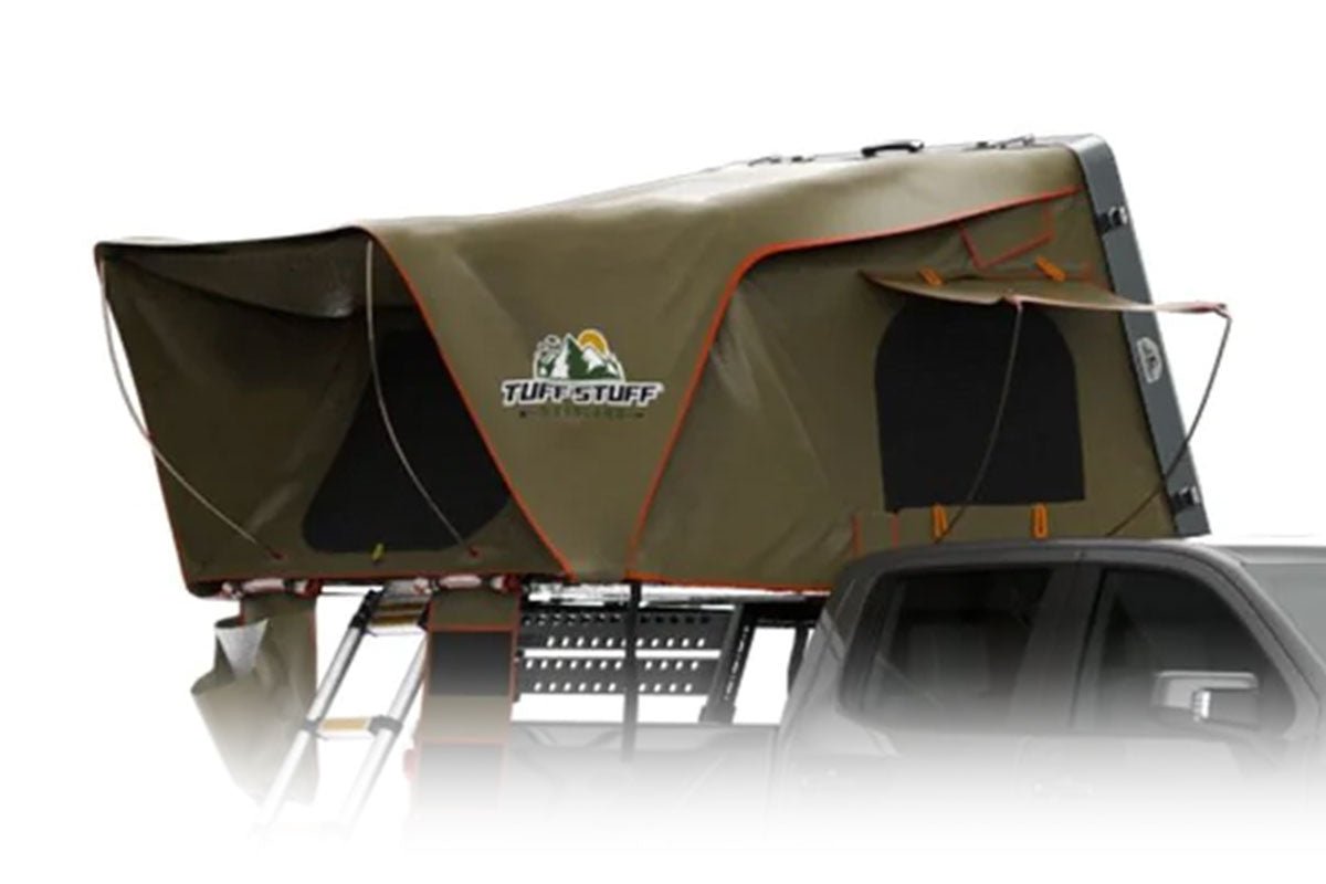 Tuff Stuff Alpha hard shell roof top tent, Gray