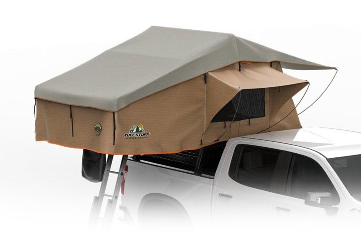 Tuff Stuff Ranger 65 soft shell roof top tent, 3 person